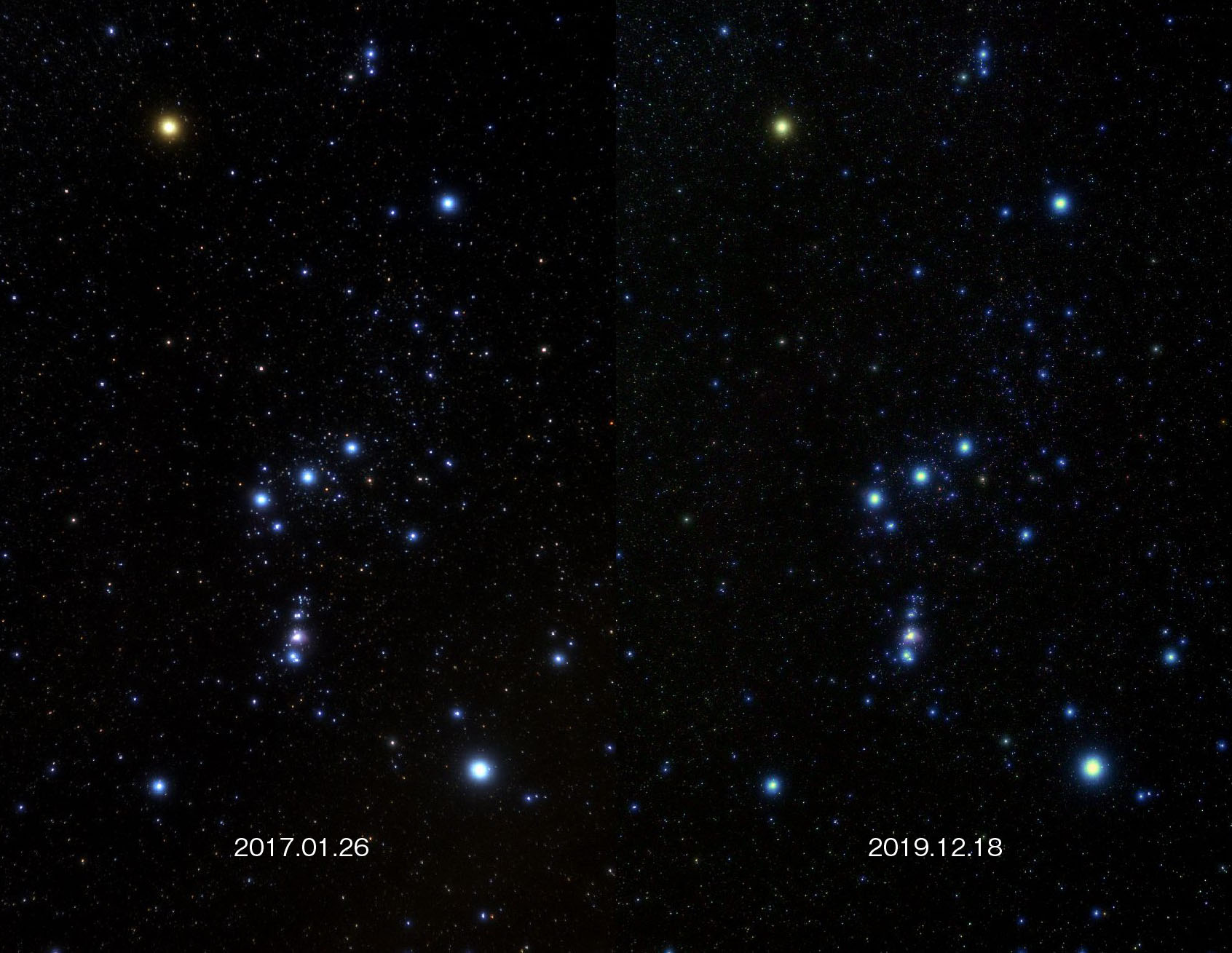 ベテルギウスが暗い 宙ガールの観測会とイベント情報